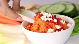 Roasted Red Pepper and Feta Dip aka quotHtipitiquot Glutenfree Keto Primal [upl. by Buller]