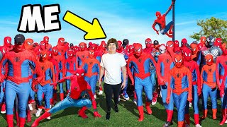 I Hired 50 Real Life SpiderMan [upl. by Noiro320]