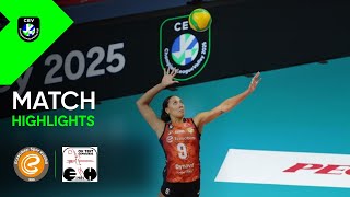 Highlights  Eczacibasi Dynavit ISTANBUL vs Tent OBRENOVAC  CEV Champions League Volley 2025 [upl. by Aneleiram]