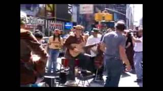 aha  Take on Me Live Times Square 2005  FULL VERSION [upl. by Nywled]