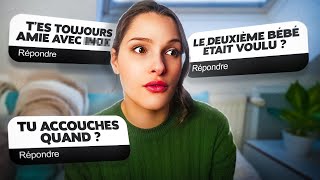 Ta deuxième grossesse était désirée  Je réponds à vos questions 🤱 [upl. by Hyacintha]