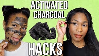 ACTIVATED CHARCOAL BENEFITS FOR HAIR GROWTH SKIN AND BEAUTY [upl. by Ennywg]