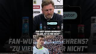 Kevin Behrens bekam im Spiel gegen St Pauli die ganze FanWut zu spüren👀 shorts [upl. by Ozzie]