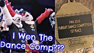 I WON A FURSUIT DANCE COMPETITION [upl. by Hgielar]