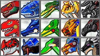 Dino Robot Corps  TRex Dinosaurs  Shark  Pterasaurus  Smilodon  Dragons  15 Robots Full Games [upl. by Koorb358]