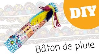 DIY  Bâton de pluie indien Tutoriel 10 Doigts [upl. by Erdnaek892]