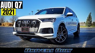 2021 Audi Q7  Minor Changes for Audis Biggest SUV [upl. by Llenyl]