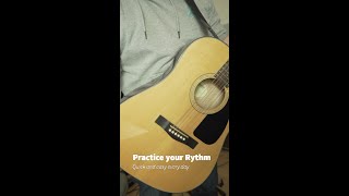 Easy training for guitar rhythm shorts [upl. by Pfeifer590]