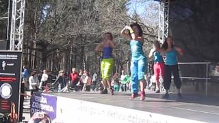 01052013 ZUMBA with IRINA  Corazoncito Bonito [upl. by Drofxer]