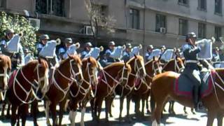 Banda Montada Granaderos Ejercito Chile [upl. by Aihsenal]