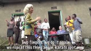 Two Fingers  A Trauma Tapping Song from Rwanda TTT [upl. by Blase777]