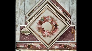 Crafting with Hunkydory members free gift Aug 23 Festive Splendour Festive Kisses [upl. by Sirraf645]