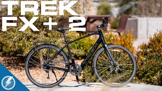 Trek FX2 Review  Lightweight Stealthy City EBike [upl. by Nemsaj]