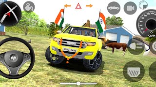 Dollar Song Modified Mahindra Red Thar❤ Indian Cars Simulator 3D  Android Gameplay game gaming [upl. by Snodgrass]