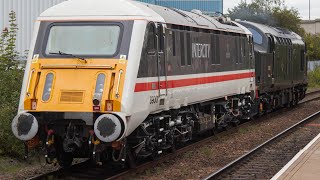 89001 “Avocet” returns to the rails Plus other rare movements through Loughborough 15824 [upl. by Pernick919]