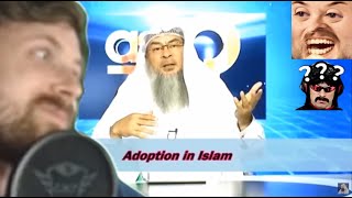 Forsen Reacts  Adoption in Islam  Sheikh Assim Al Hakeem [upl. by Elinnet]