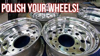 How to Polish and Buff your Aluminum Wheels to a Mirror Finish [upl. by Batty]