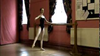 RAD Intermediate Ballet  Battement Jetes [upl. by Japheth246]