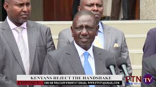 Handshake Rejected by Kenyans as Raila and Ruto Plan to Meet Shareholders in Secret news [upl. by Anikes]