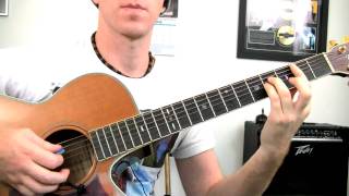 Just A Dream by Nelly Guitar Intro Lesson  Chords amp Picking Tutorial [upl. by Jara]