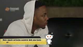 Kendrick Lamar Answers Top 5 Reddit Questions at Paid Dues 2013 [upl. by Averi]