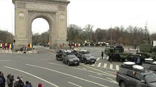 Parada militară cu prilejul Zilei Naționale a României  1 decembrie 2024 [upl. by Karry895]