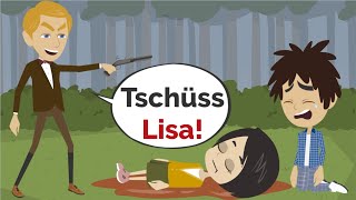 Lisa wird ERSCHOSS  Deutsch lernen [upl. by Lehacim]