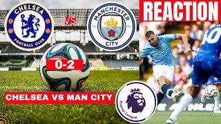 Chelsea vs Man City 02 Live Stream Premier League Football EPL Match Score reaction Highlights Vivo [upl. by Blanch274]