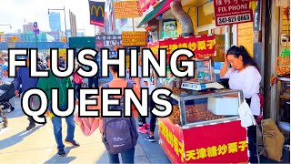 Exploring Flushing Queens NYC Walking Tour [upl. by Niwrad]