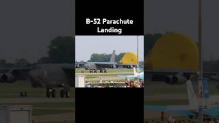 Insane parachute landing🔥 aviation osh24 b52bomber b52 militaryaircraft osh24 pilot bomber [upl. by Cooke]