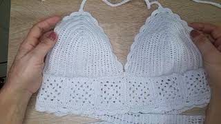 Brasier Top en Crochet Paso a Paso [upl. by Jablon]