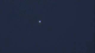 Scintillation  Twinkling Star Arcturus [upl. by Henry]