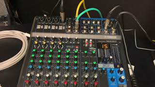 How To Setup YAMAHA MG12XU USB MIXER [upl. by Wawro957]