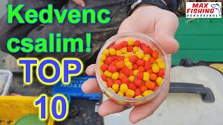 Kedvenc csalim Top 10 csali a táskámból [upl. by Ellehsad]