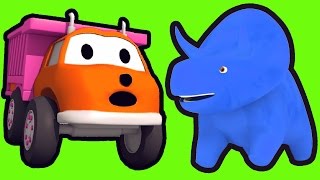 Best of Ethan the Dump Truck and his friend Dino the Dinosaur  Educational cartoon for children [upl. by Nate605]