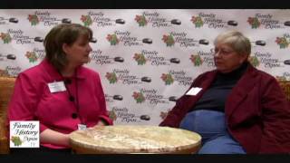 Kimberly Savage Visits with Kaiti Poehlmann at the 2009 Family History Expo in Loveland CO [upl. by Essej568]