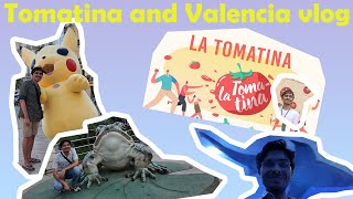 VLOG 2  I went to La Tomatina in Spain  Valencia and Tomatina Vlog [upl. by Franciscka]