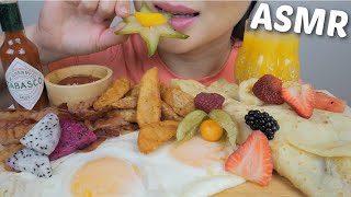 ASMR Breakfast for Lunch BEST Meal of the Day Food Sounds  NE Lets Eat [upl. by Dionis]