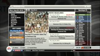 Fifa 12 MGH Swansea Career Mode Part 1 [upl. by Amery]