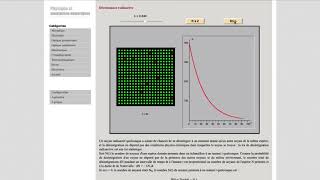 FI2 T05 Constante radiactiva y velocidad de desintegración [upl. by Ettezzus]