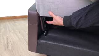 Recliner sofa disassemble video [upl. by Hedaza145]