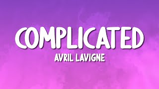 Avril Lavigne  Complicated Lyrics [upl. by Hobie]