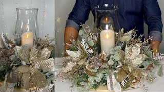 Como Hacer Un Centro De Mesa Para Navidad  Decoraciones Navideñas 2022  Ideas Para Decorar [upl. by Cassandre613]