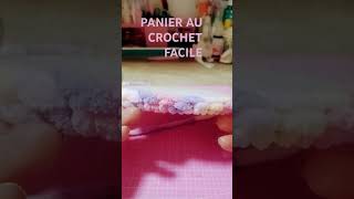 scrapbooking Panier au crochet facile [upl. by Pantia]