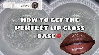 How To Get The PERFECT Lip Gloss Base With 3 Key Ingredients Measurements Included [upl. by Karie795]