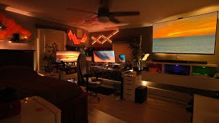 MY DREAM ROOM TOUR  GAMING TV SETUP  EXTREME Upgrades [upl. by Oina]