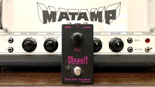 Frost Giant Electronics MASSIF Matamp GT120 audio clip [upl. by Winthorpe]