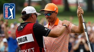 Rickie Fowler WINS Rocket Mortgage Classic [upl. by Annayr493]