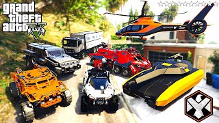 GTA 5  Stealing Armored VEHICALS with Franklin  GTA V Real Life Cars 31 [upl. by Keifer922]