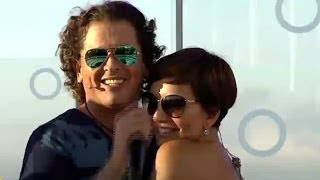 Paloma San Basilio y Carlos Vives desordenaron el estudio de Fiebre de Viña  VIÑA 2014 [upl. by Anrahs]